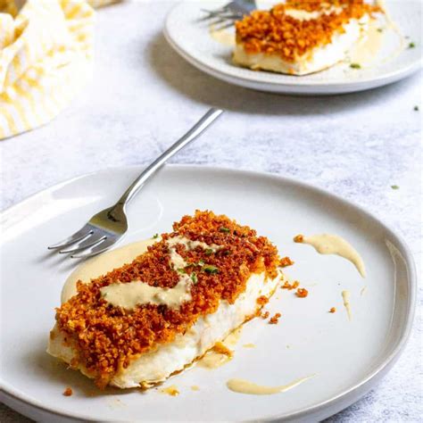 Panko Crusted Halibut Oven Baked Champagne Tastes