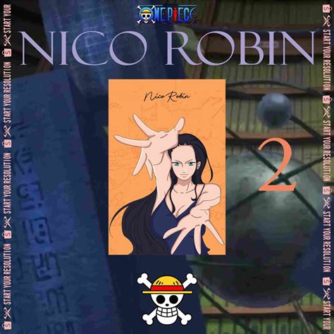 Jual Poster Anime Manga One Piece Nico Robin Mugiwara Straw Hat