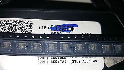 X Texas Inst Tlc Cd Dual Op Uv Gp V Pin Soic Ebay