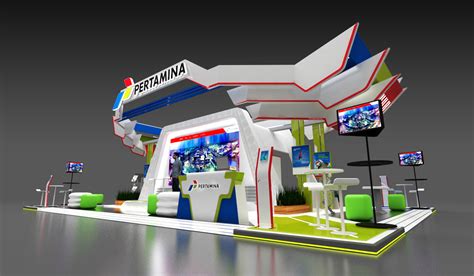 Pertamina Booth Concept On Behance
