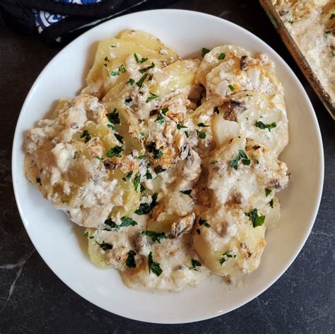 Scalloped Potatoes With Mushroom Soup Scalloped Potatoes Campbells