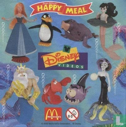 Mcdonalds Happy Meal Toys 2000 the Little Mermaid Crab Sebastian New - Etsy