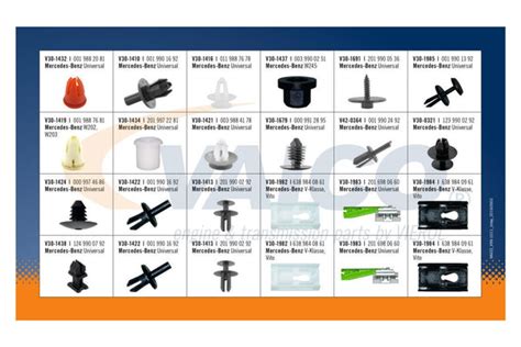 Fasteners Assortment - Mercedes | V991011 – UroTuning
