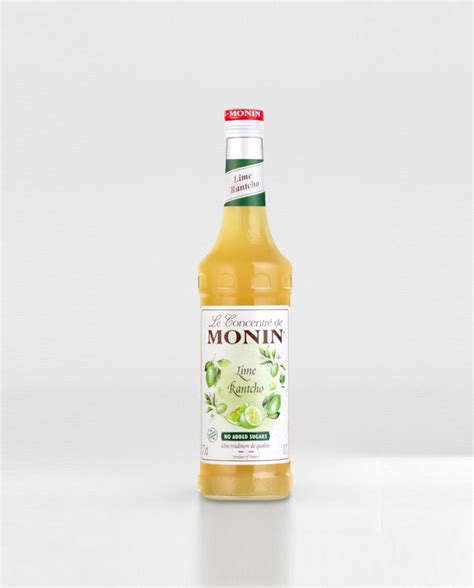 Monin Sirup Lime Rantcho 0 7L Hedonism Ba