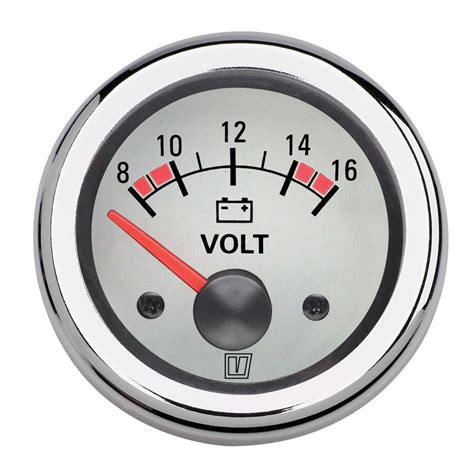 Vetus Voltmeter, weiß, 12 Volt [VLT12W] - Bukh-Bremen GmbH - Technik ...