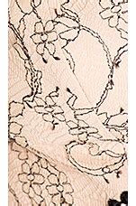 NICHOLAS French Lace Bell Sleeve Dress In Nude REVOLVE