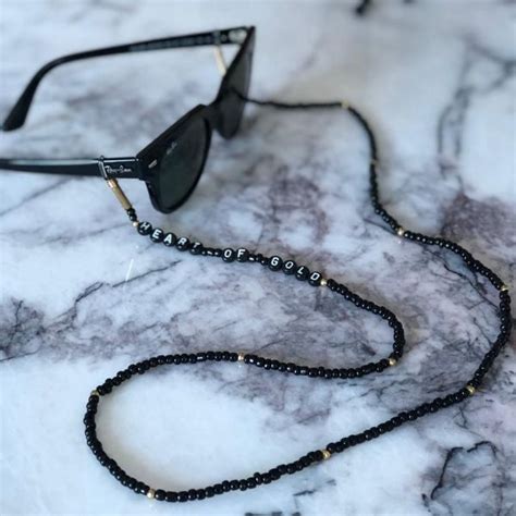 Customizable Sunglass Chains Trendy Eyeglass Chain Etsy In 2021 Sunglass Chain Eyeglass