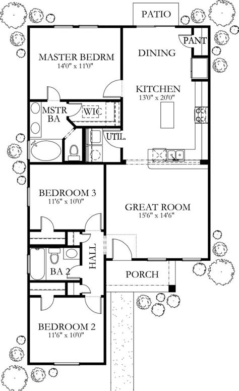 House Plans Under 1200 Sq Ft