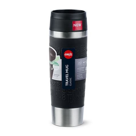 TRAVEL MUG Classic Grande thermo mug, Quick Press seal - EMSA