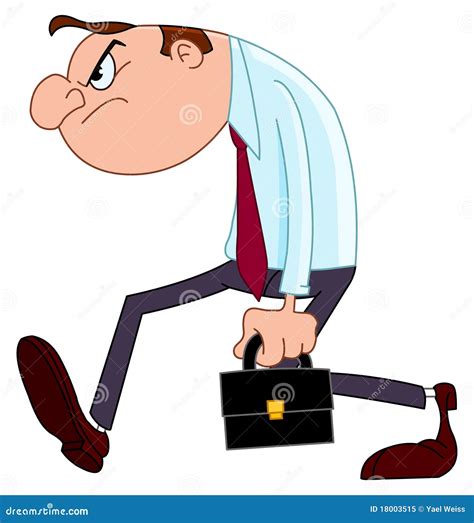 Disappointed Businessman Stock Vector Illustration Of Male 18003515