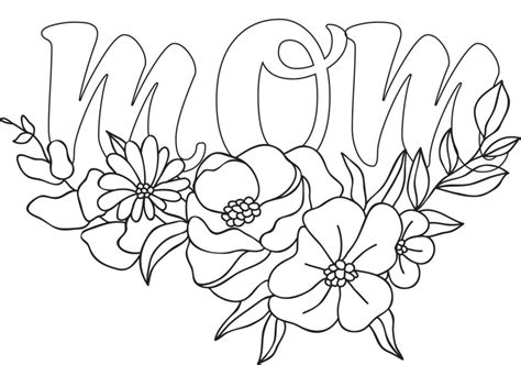 How To Draw Mom Bubble Letters