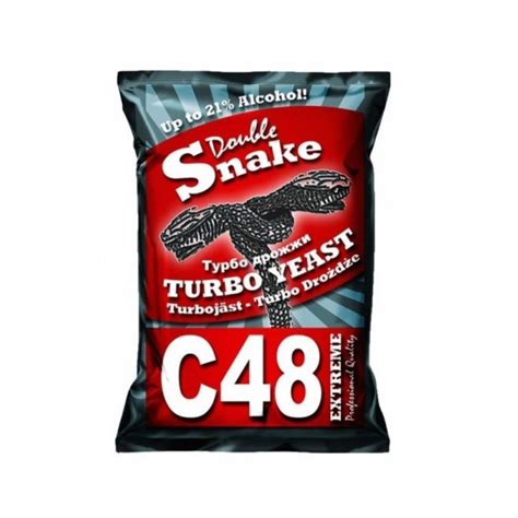 Спиртовые турбо дрожжи Double Snake C48