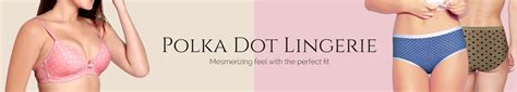 Trendy Polka Dot Lingerie Collection At Shyaway