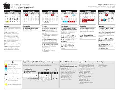 School Calendar | Anne Arundel County Public Schools