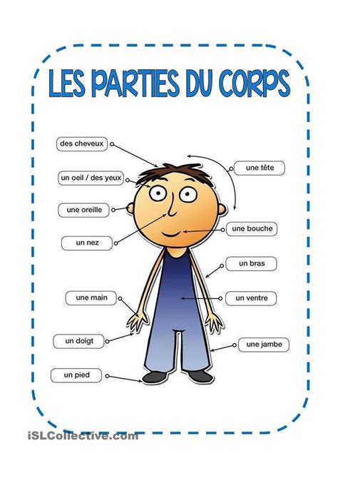 176 Best Parties Du Corps Images On Pinterest French Language French