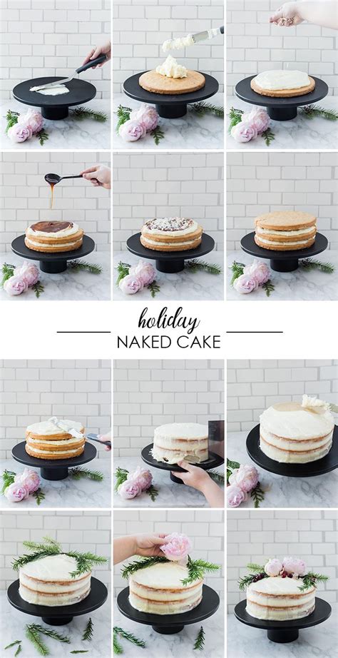Diy Holiday Naked Cake Artofit