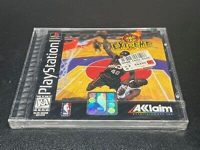 NBA Jam Extreme PlayStation 1 1996 PS1 RAREFactory Sealed W 1 Rip