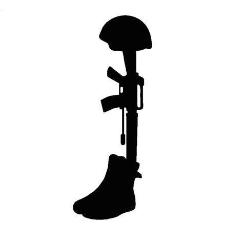 Fallen Soldier In 2021 Fallen Soldier Soldier Memorial Car Decals Vinyl