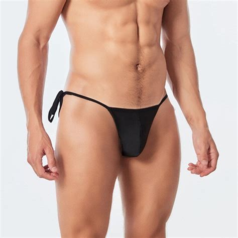 Sexy Mens Bikini Swimwear Swim Briefs Lingerie Tanga Swimming Thongs Swimsuit EBay