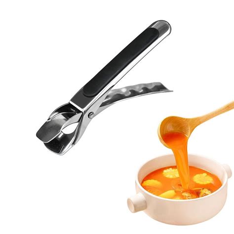 Tohuu Stainless Steel Grippers Anti Hot Clamp With Non Slip Handle Bowl Dish Tray Plate Picker