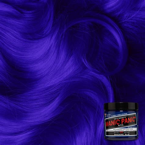 Buy Manic Panic High Voltage Classic Cream Formula Colour Hair Dye Shocking Blue Online At