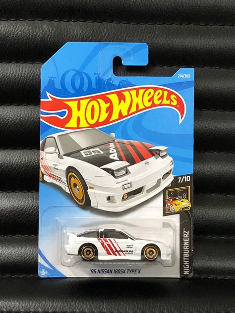 Hot Wheels Mainline Advan Livery 96 Nissan 180SX 180 SX TYPE X Hobbies Toys Toys Games On