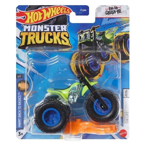 Машинка Hot Wheels Монстр трак коллекционная модель TRI TO CRUSH ME купить с доставкой по