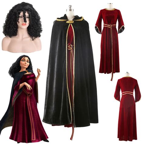 High Quality Full sets Halloween Christmas Rapunzel Mother Gothel ...