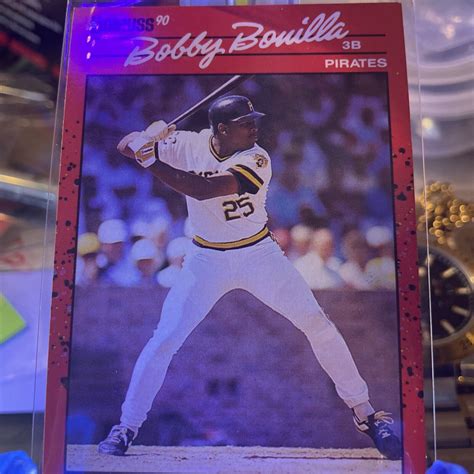 1990 Donruss Bobby Bonilla 290 Very Rare OG Error Card No Dot UV EBay