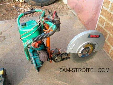 Бензорез своими руками из бензопилы "Дружба": фото и описание изготовления