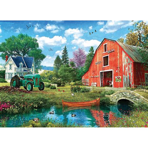 The Red Barn Piece Jigsaw Puzzle Spilsbury