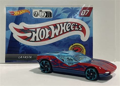Hot Wheels Series Mystery Models LA FASTA Loose Contemporary Manufacture