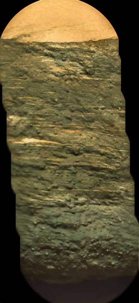 Chemcam RMI Mosaic Of Cross Section Of The Planetary Society