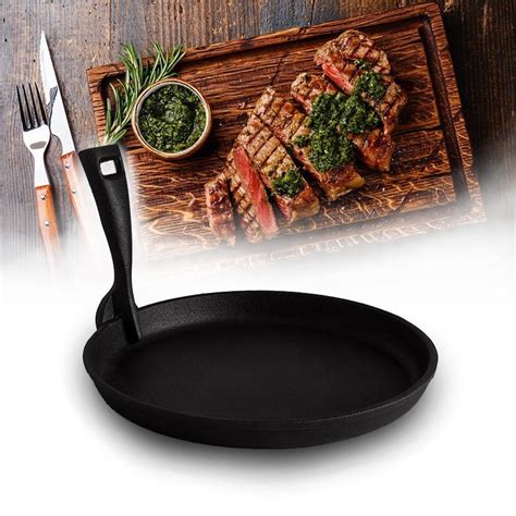 Frigideira Gourmet de Ferro Fundido Cabo Amovível 22 cm