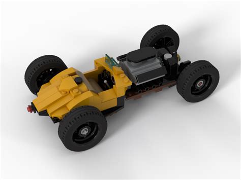 LEGO MOC Hot Rod V By GasPanda Rebrickable Build With LEGO