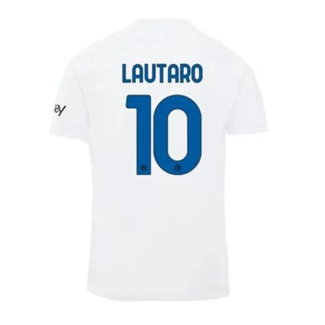 Lautaro Martinez Inter Milan 23/24 Away Jersey by Nike