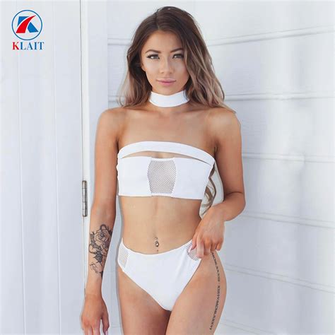 Mesh Stitching Three Piece Halter Fashion Sexy Girls Swimsuit China Swimsuit And Bikini Price
