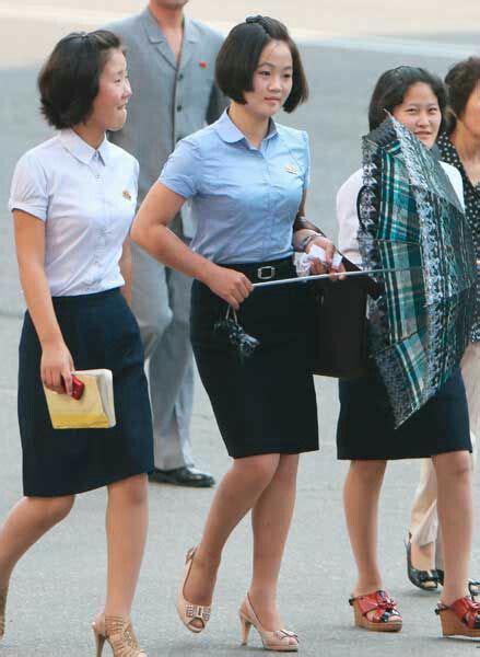 Summer Fashion On The Streets Of Pyongyang North Korea Life In North