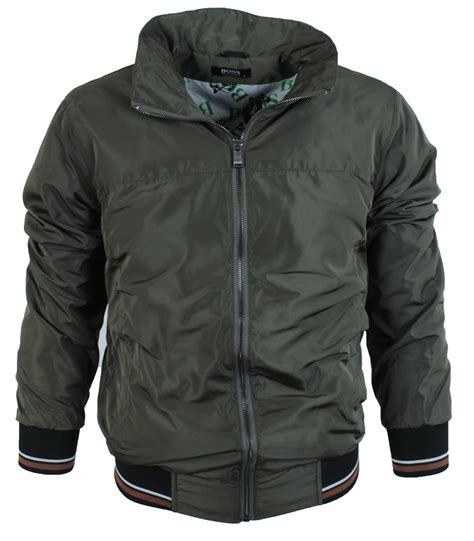 Купить - Темно-зеленая ветровка Hugo Boss HB023-2-HB023-2 - в интернет ...