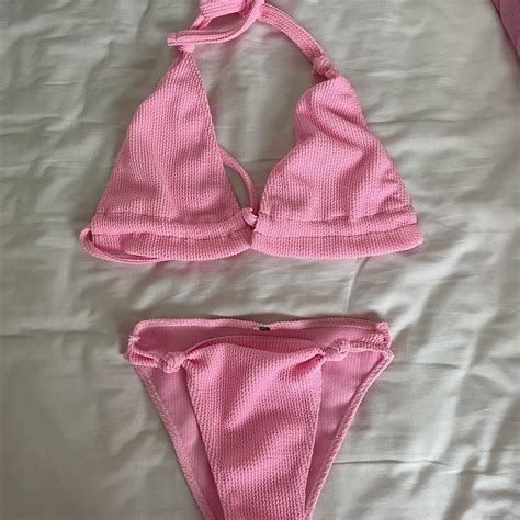 PLT Baby Pink Bikini Size Depop