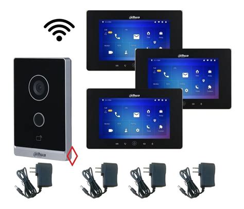 Kit Video Portero Dahua Monitores Ip Touch Pulgadas Wifi Env O Gratis