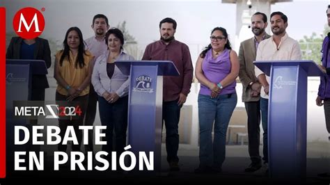 Cómo fue el primer debate del IECM en el penal de Santa Martha