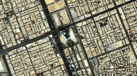 Earth Zoom in from Space To Riyadh, Saudi Arabia in Kingdom Centre ...