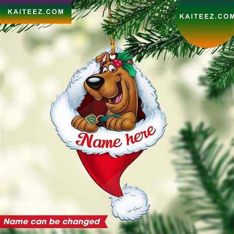 Personalized Scooby Doo Custom Christmas Ornament - Kaiteez