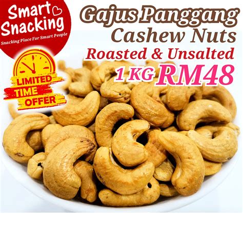 G Kg Gajus Murah Gajus Panggang Cashew Nuts Roasted Gajus