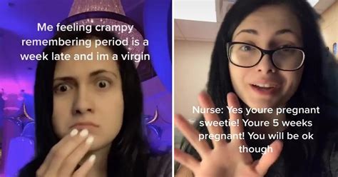 Tik Tok Teen Dubbed As Virgin Mary Says She Got Pregnant Without Having Sex