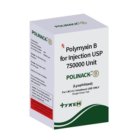 Polymyxin B Injections Manufacturers And Suppliers In India