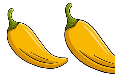 Yellow Hot Chilli Vector Illustration Graphic By Medzcreative