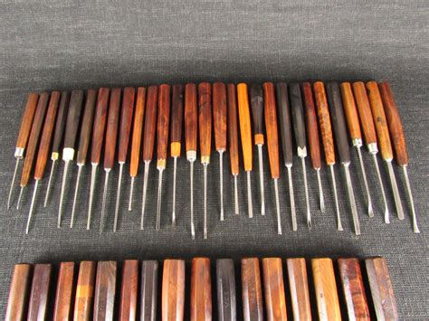 Group of 45 Carving Tools *SOLD*