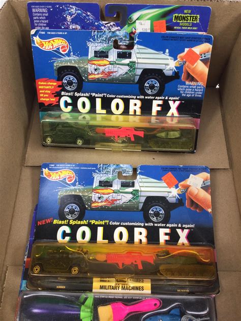 Lot Hot Wheels Color Fx Toy Cars